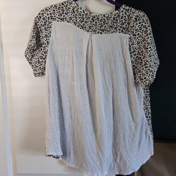 Tempted Hearts leopard print top - Picture 5 of 7